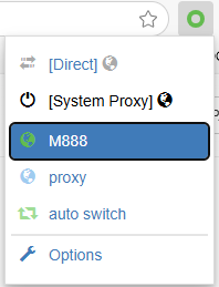 SwitchyOmega Switching